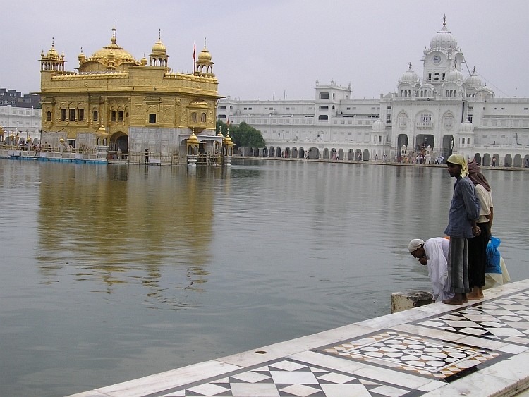 De Gouden Tempel in Amritsar
