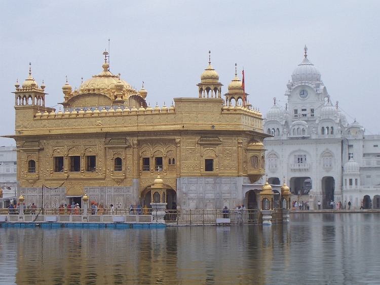 De Gouden Tempel in Amritsar