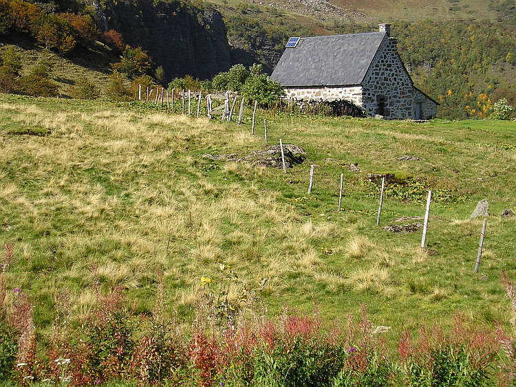 House on the slopes of the Puy Mary, Cantal
