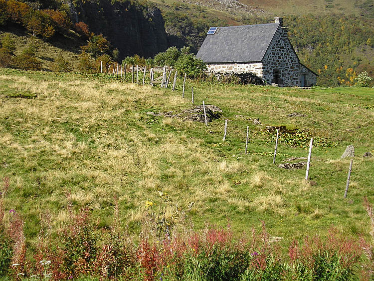 Huis op de hellingen van de Puy Mary