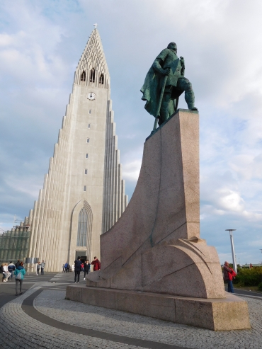Hallgrimskirkja, de kathedraal van Reykjavik