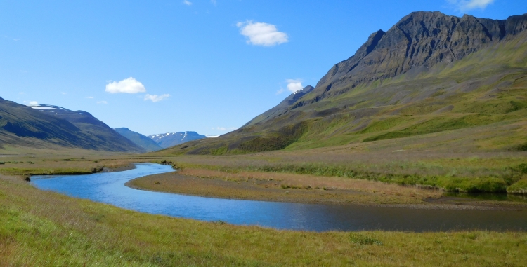 Öxnadalsheiđi tussen Akureyri en Varmahlíd
