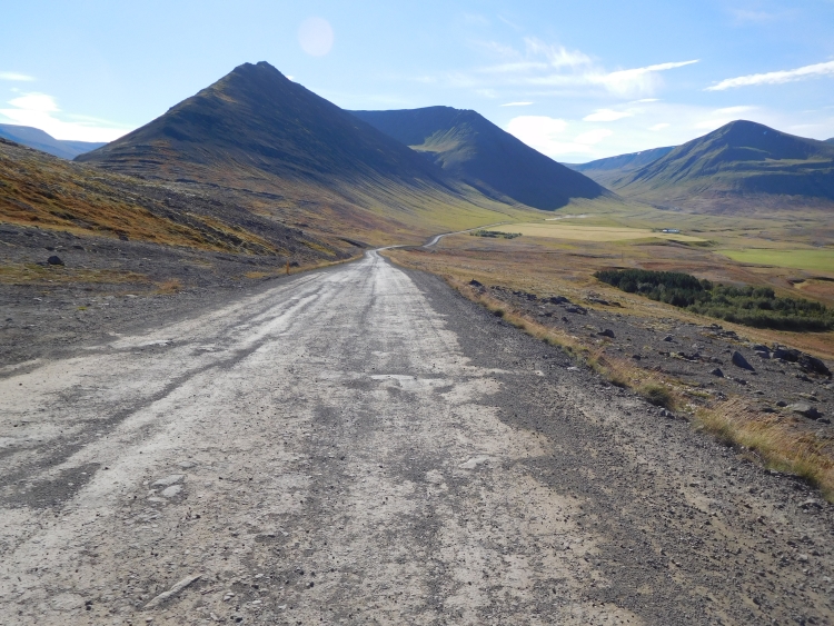 Weg 60 tussen Þingeyri en Hrafnseyri