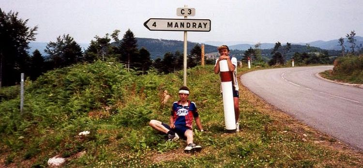 Willem and I, Col de Mandray