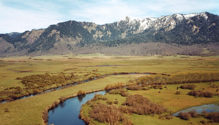 Valley near Lonquimay, Araucanía