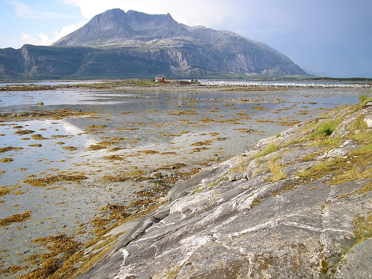 Uitzicht vanaf de camping van Offersøya