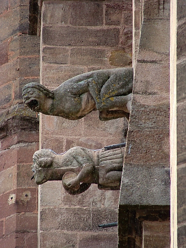 Detail of the Cathedral of Rodez