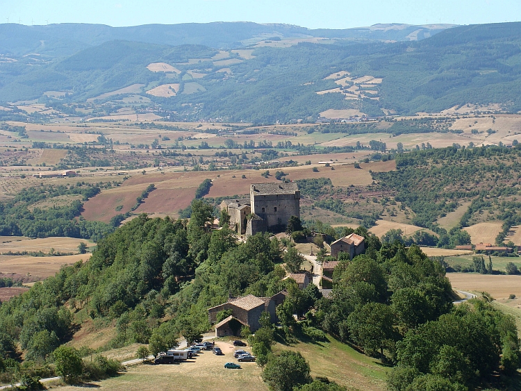 The castle of Montaigut