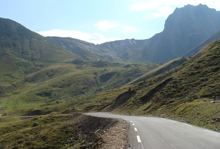 On the way to the Col du Tourmalet