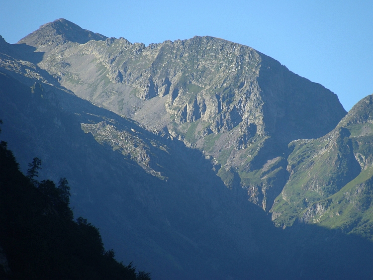 Op de klim van Seix naar de Col de Latrape