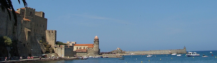 Collioure and the Mediterranean Sea