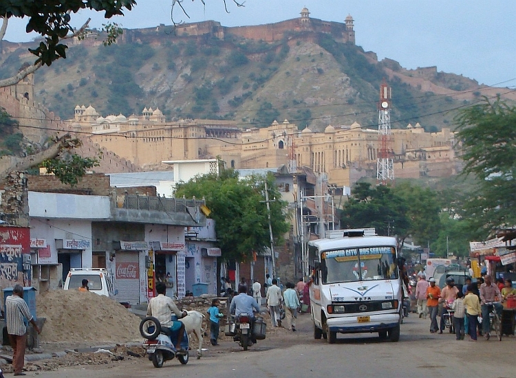 Amber stad, Amber fort en Amber muur