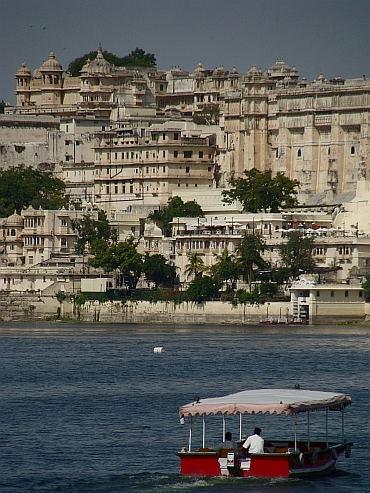 The palace town of Udaipur