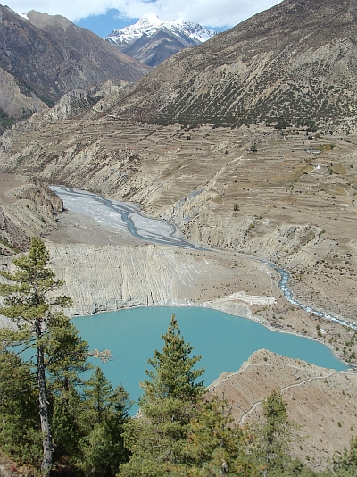 Klein meer bij Manang