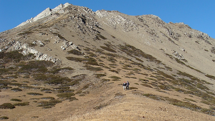 Looking back to Viewpoint Mountain