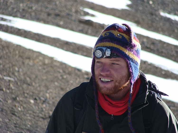 Gary on the pass