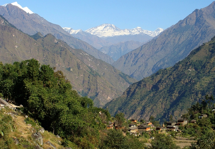 Village on the way to Ghorepani