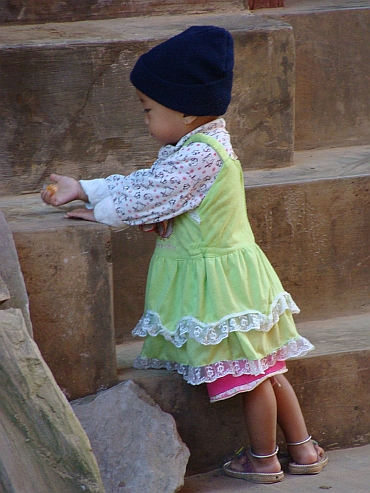 Young child from Bandipur