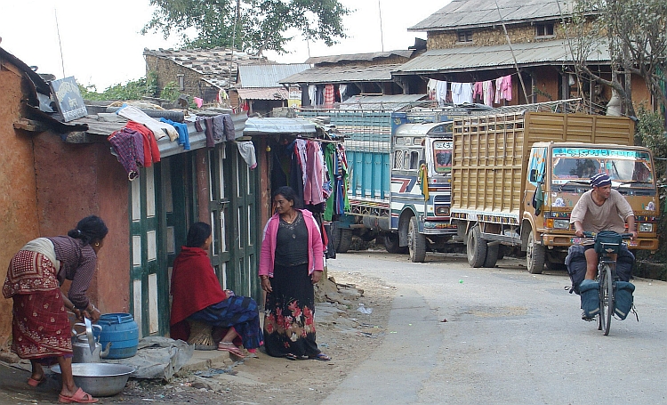 Willem on the Tribhuvan Highway