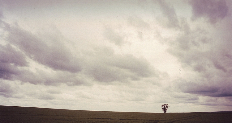 Dark clouds chasing over, Bourgogne