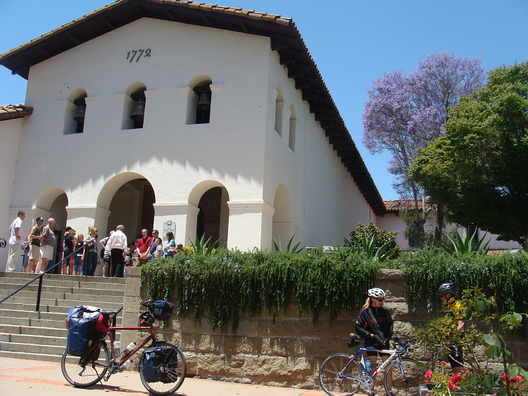 De missiekerk van San Luis Obispo