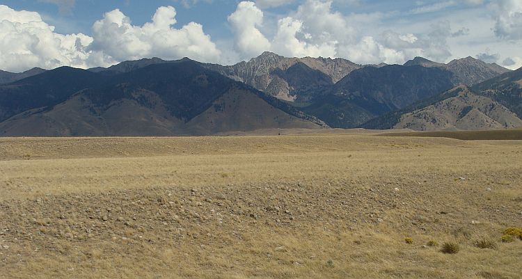 Landschap bij Ennis, Montana