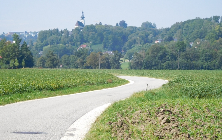 Landschap bij Kremsmünster