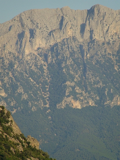 Uitzicht vanuit Nuoro, Sardinië