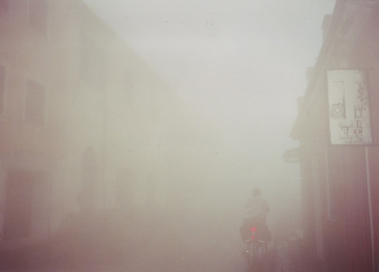 Willem lost op in de mist