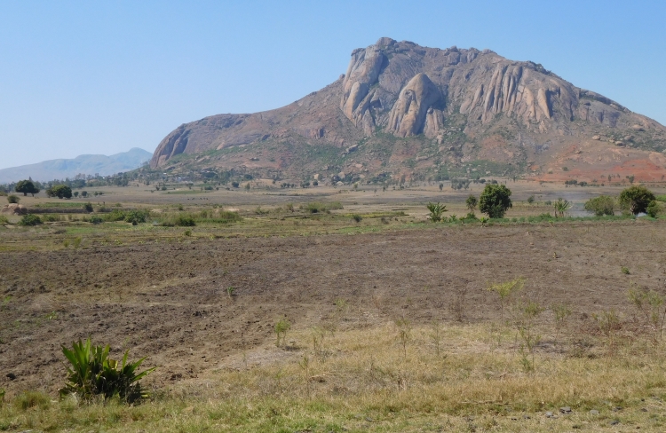 Landschap bij Ambalavao